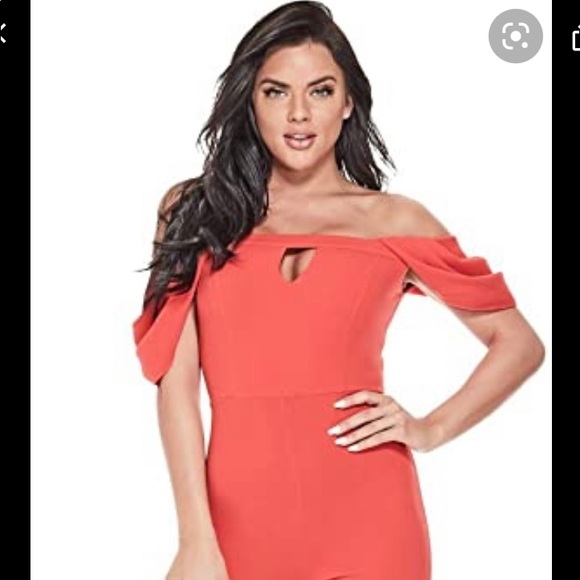 Red guess pants suit - Picture 1 of 7